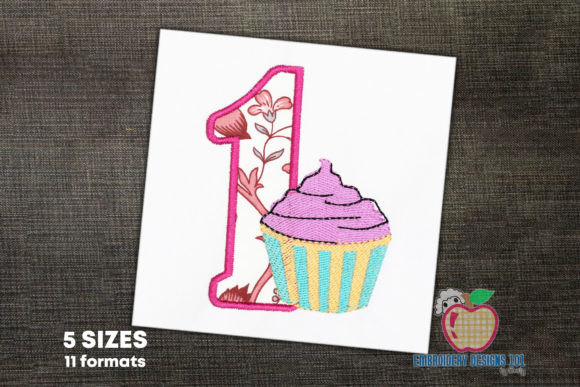 An Ice Cream Cup with One: Embroidery Design Review
