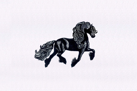 Beautiful Black Horse: An Embroidery Seller’s Review