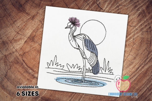 Crane Bird in the River: A Stitcher’s Review