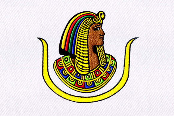 Egyptian Pharaoh Head: An Embroidery Seller's Review