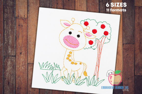 Happy Baby Giraffe in Jungle: Etsy Seller Review