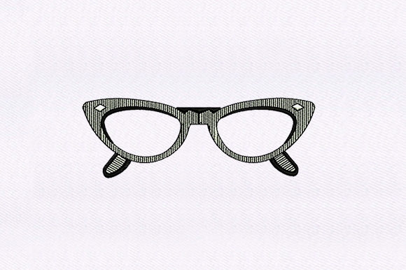 Monotone Glasses: Retro Holiday Embroidery Review