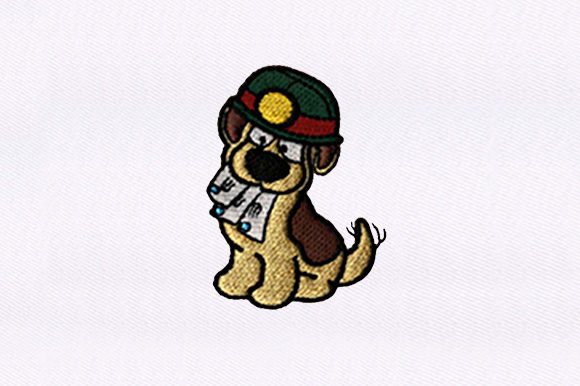Postal Dog Design: A Holiday Embroidery Review