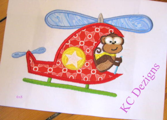 Safari Pilot Monkey Applique Review