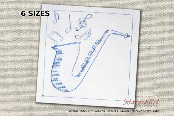 Saxophone Lineart Design: A Business Merch Review