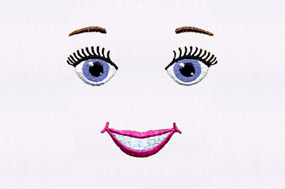 Wide Eyed Smiling Girl Design Review