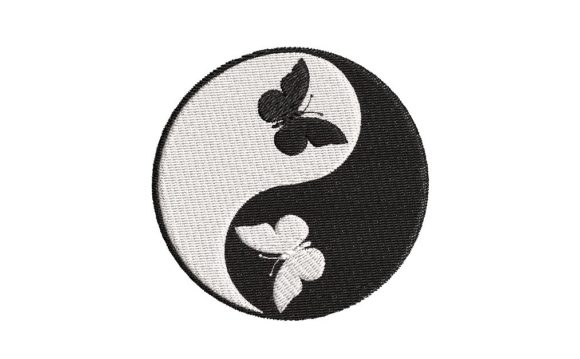 Yin-Yang Symbol with Butterflies: Etsy Seller Review