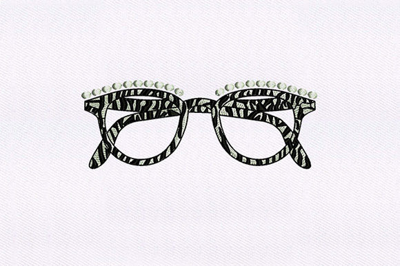 Zebra Print Glasses: A Sweatshirt Design Review